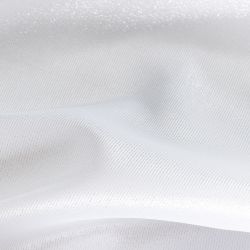 Tkanina dekoracyjna kolor biały z lurexem wodoodporna 004768/000/001/160000/1