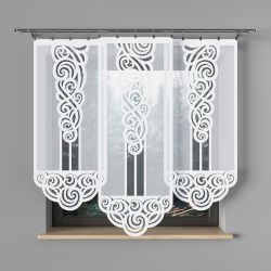 EWA Panel żakardowy 60x140 cm kolor biały