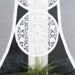 ELWIRA Firanka gotowa 160x160 cm kolor biały Łapacz snów