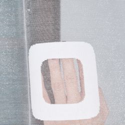 MIRANDA Firanka gotowa na prosto z błyskiem 250x300cm kolor biały 090061