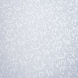 Tkanina obrusowa wodoodporna; kolor biały TORENA/204/001/140000/1