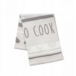 Ścierka kuchenna COOK 50x70 szara bawełna
