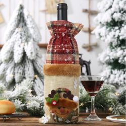 Pokrowiec na butelkę, wino Boże Narodzenie